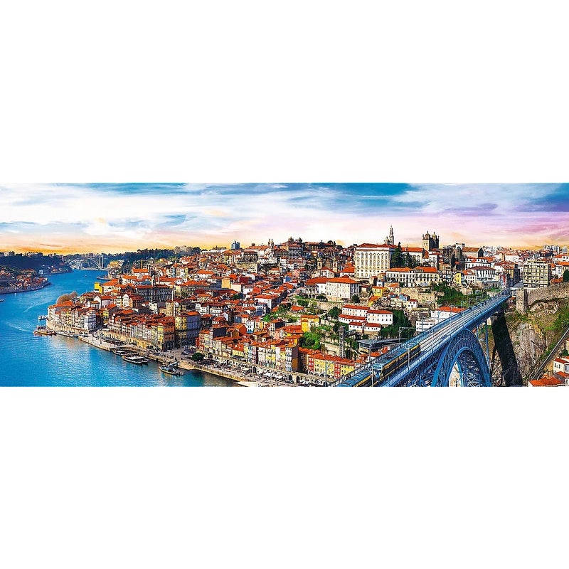 Trefl - Porto Portugal Panorama Puzzle 500 Pieces - 29502 - Image 2