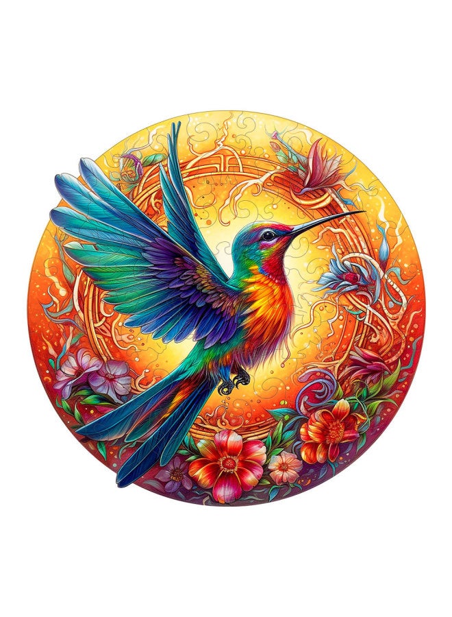 Hot Irregular Round Bird Shaped Animal Wooden Adult Puzzle Toy Independent Station Wholesale-Color:l-carton-H160 - Image 1