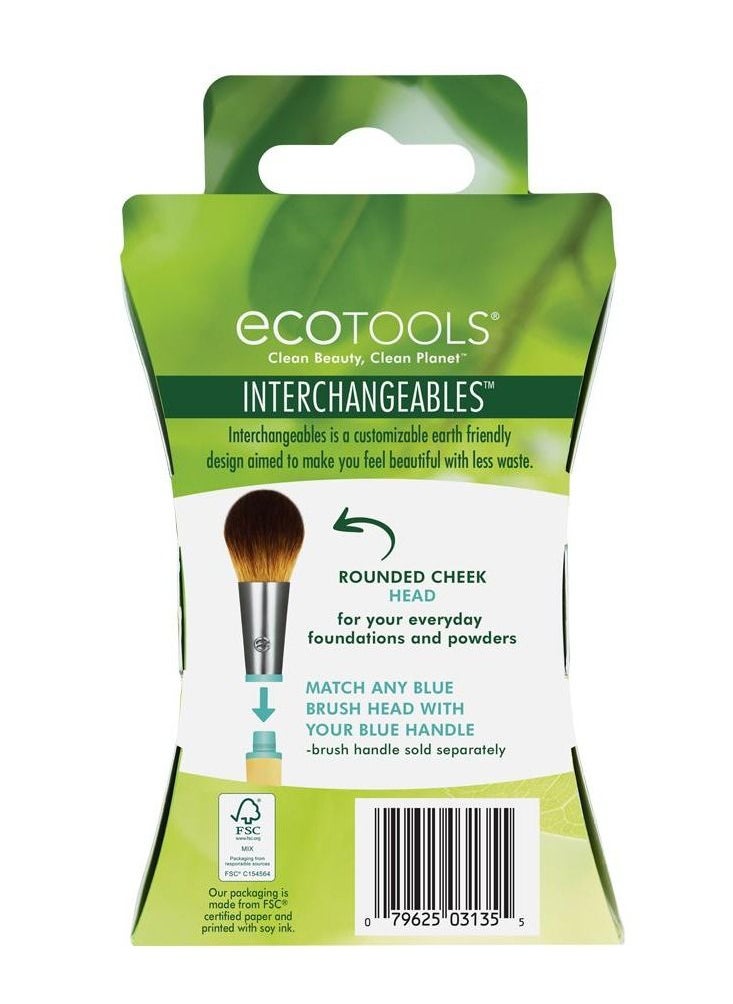Eco Tools EcoTools Rounded Cheek Makeup Brush Head  - Image 2