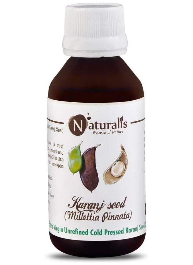 Naturalis Essence of Nature - Naturalis Essence of Nature Extra Unrefined Cold Pressed Karanj Seed Oil for Skin - Image 1