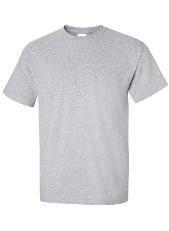 Gildan Original Gildan  Premium 100% Cotton* T-Shirt G2000 (Sport Grey Color Only 90% Cotton and 10% Polyester) - Image 1