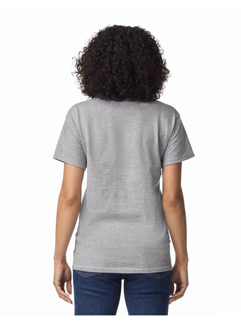 Gildan Original Gildan  Premium 100% Cotton* T-Shirt G2000 (Sport Grey Color Only 90% Cotton and 10% Polyester) - Image 3