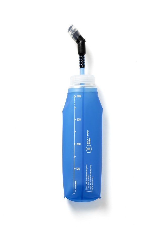 Tripole Hydration & Water Soft Flask for Running and Cycling | 500 mL (Blue) - Image 5