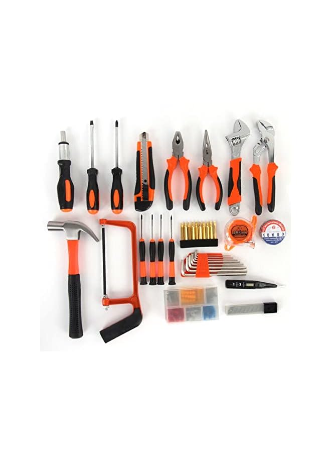OMIRA 100 piece tool set,household tool set,repair tool combination set,electrical hardware toolbox,can be used for home repair DIY or professional use - Image 3