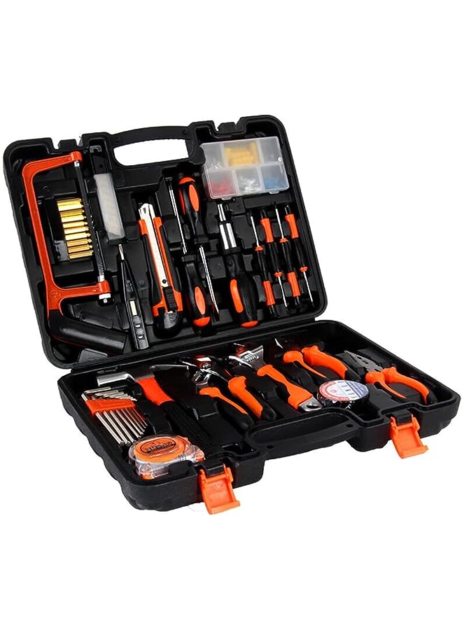 OMIRA 100 piece tool set,household tool set,repair tool combination set,electrical hardware toolbox,can be used for home repair DIY or professional use - Image 1