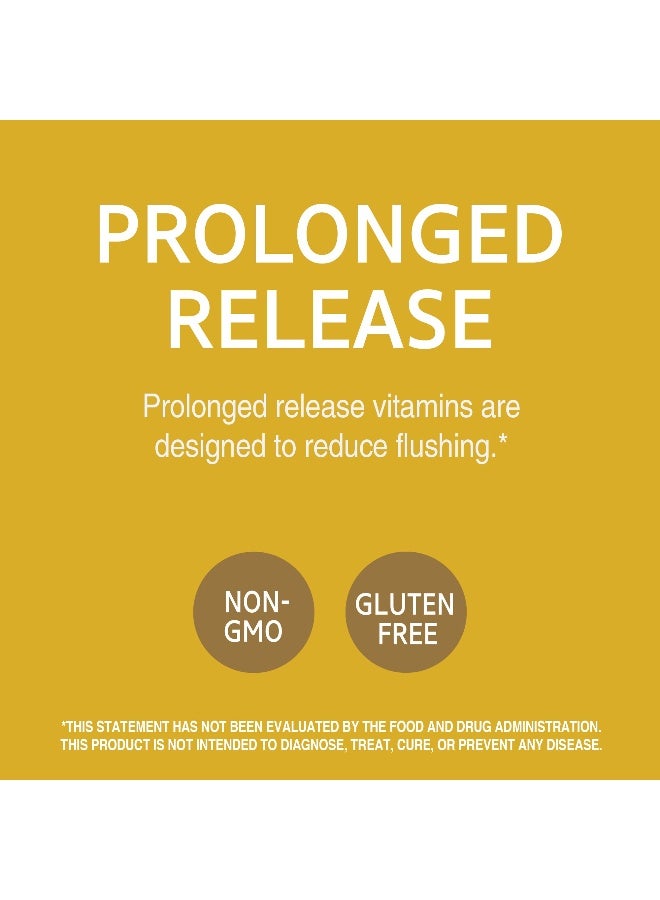 21st Century, Niacin, Prolonged Release, 500 mg, 100 Tablets (Packaging may vary) - Image 5