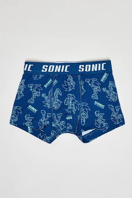أر أند بي 3 Pack Sonic Print Briefs