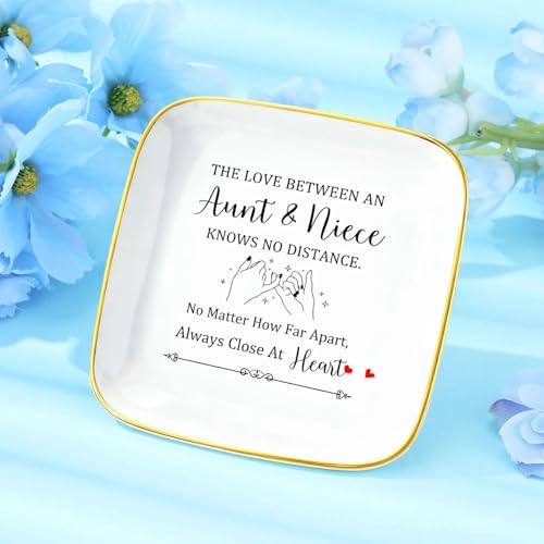 Verouis Aunt Gifts for Women Best Auntie Gift Ideas Cool Aunt Birthday Gifts for Aunts from Niece Nephew in My Auntie Era Presents Promoted to Best Aunts Ever Pregnancy Announcement Presents with Glass Cup - Image 5