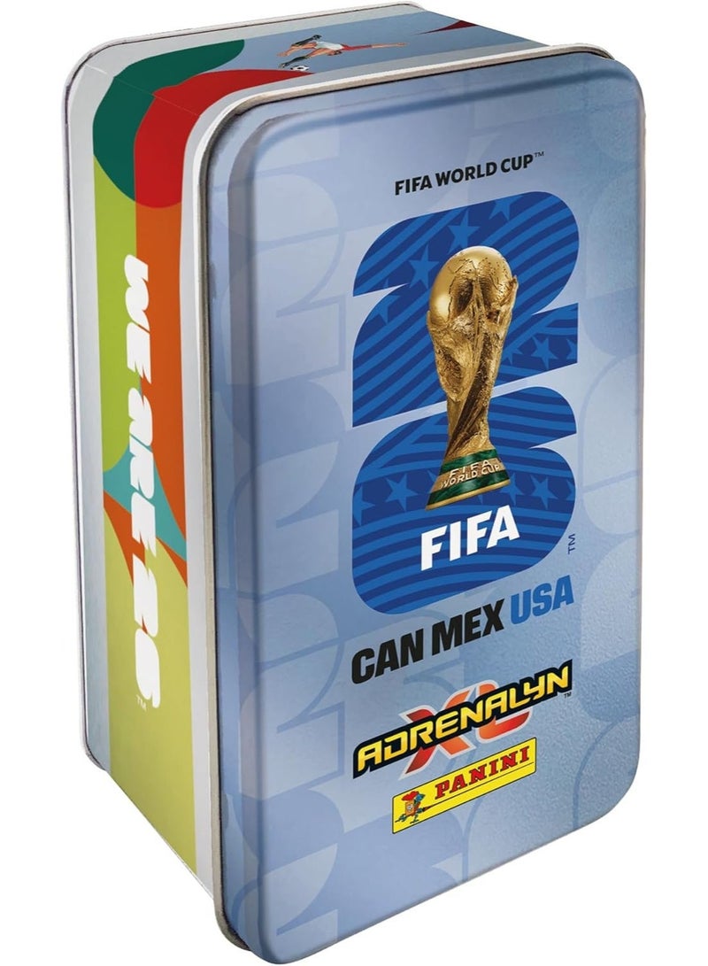 Panini Adrenalyn XL FIFA World Cup 2026 Official Trading Cards Collectible Football Card Game - Classic Tin (Assorted) - Image 2