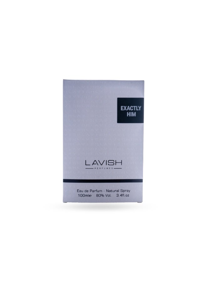 Lavish Perfumes Exactly Him Eau de Parfum 100ml Unisex - Image 2