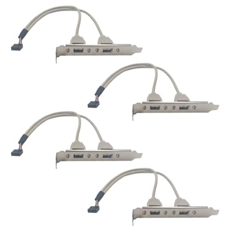 PCS s.0 أنثى إلى اللوحة الأم 9pin رأس كابل موسع، 30 سم محول قوس اللوحة الخلفية لتوسيع حالة الكمبيوتر المكتبي - Image 1