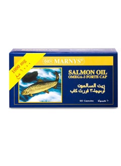 Marnys Salmon Oil 1000mg Omega 3 Forte 60 Capsules