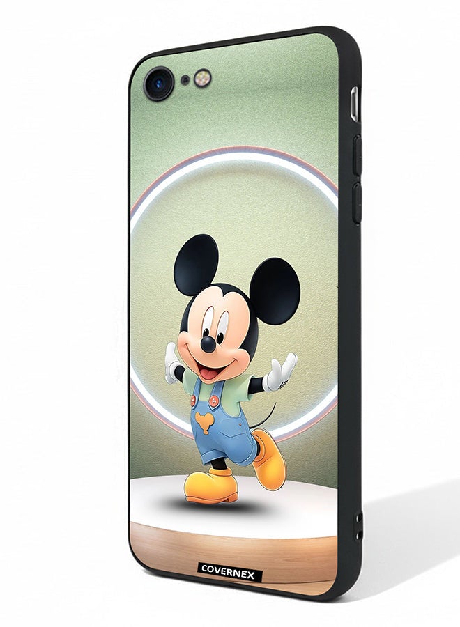 Covernex Apple iPhone 8 Protective Case Cover Printed Featuring Mickey Mouse Timeless Joy - Image 1