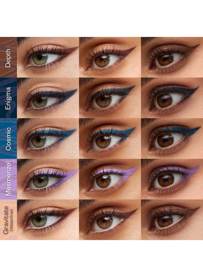 Kosas Gel eyeliner for a dramatic eye look _Eternal - Glossy Emerald Green - Image 4