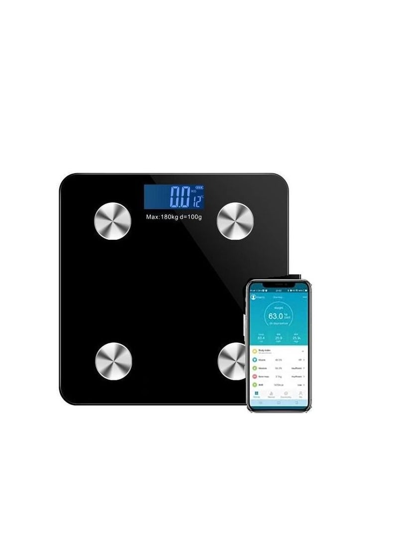 Generic Digital And Smart Scale To Know Body Weight And Fat With A Screenanda Mobileapplication 180kg  - Image 3