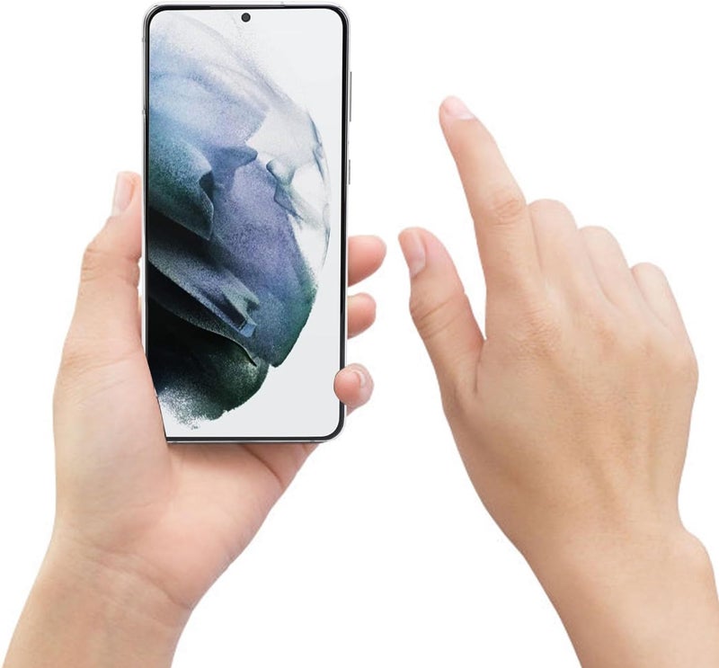 مجموعة شاشة هاتف رقمية تعمل باللمس، استبدال شاشة إل سي دي مقاس 6.7 بوصة لـ S21+5G مع أدوات، لإصدار SM G996B EU الدولي، دقة عالية (فضي) - Image 2