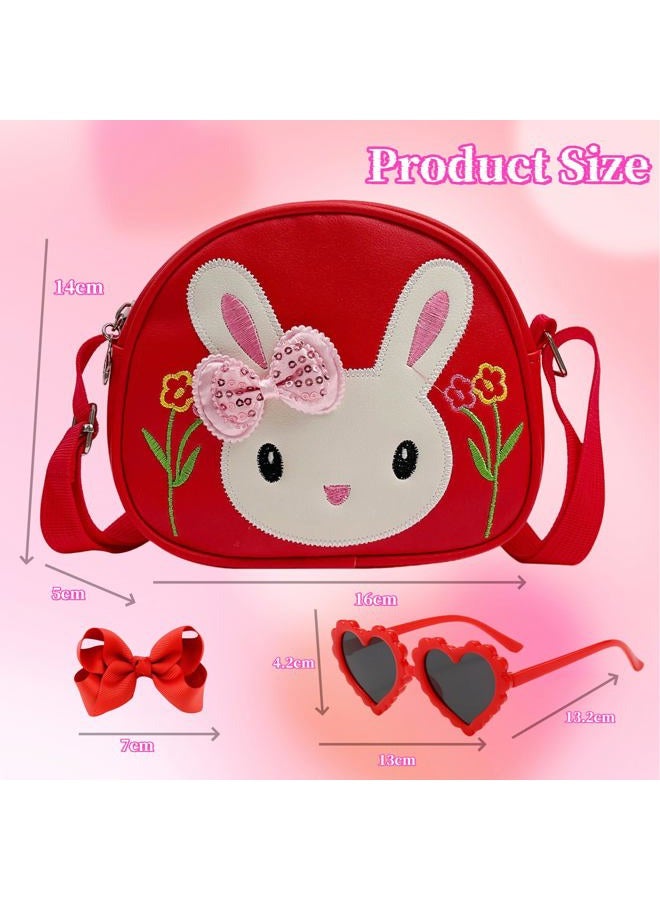 kkdom Toddler Cute Purse,Girls Bunny Purse for Birthday Gift - Image 3