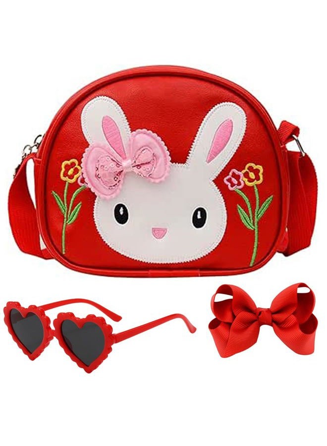kkdom Toddler Cute Purse,Girls Bunny Purse for Birthday Gift - Image 1