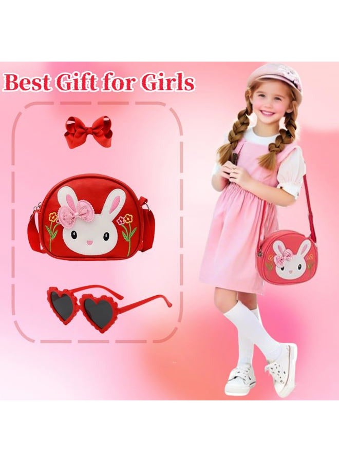 kkdom Toddler Cute Purse,Girls Bunny Purse for Birthday Gift - Image 2