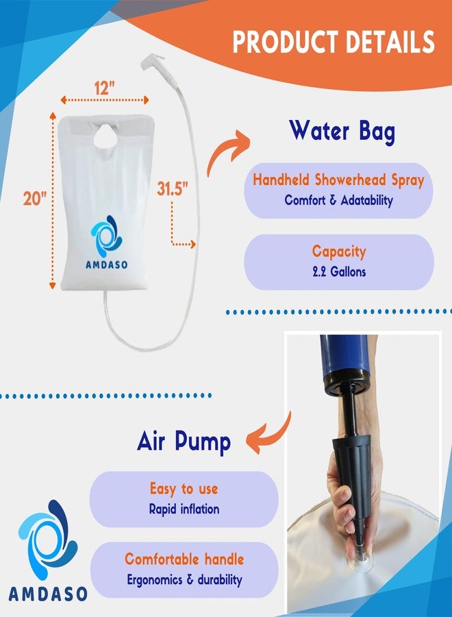 AMDASO Portable Hair Washing Station, Inflatable Shampoo Basin - Image 3
