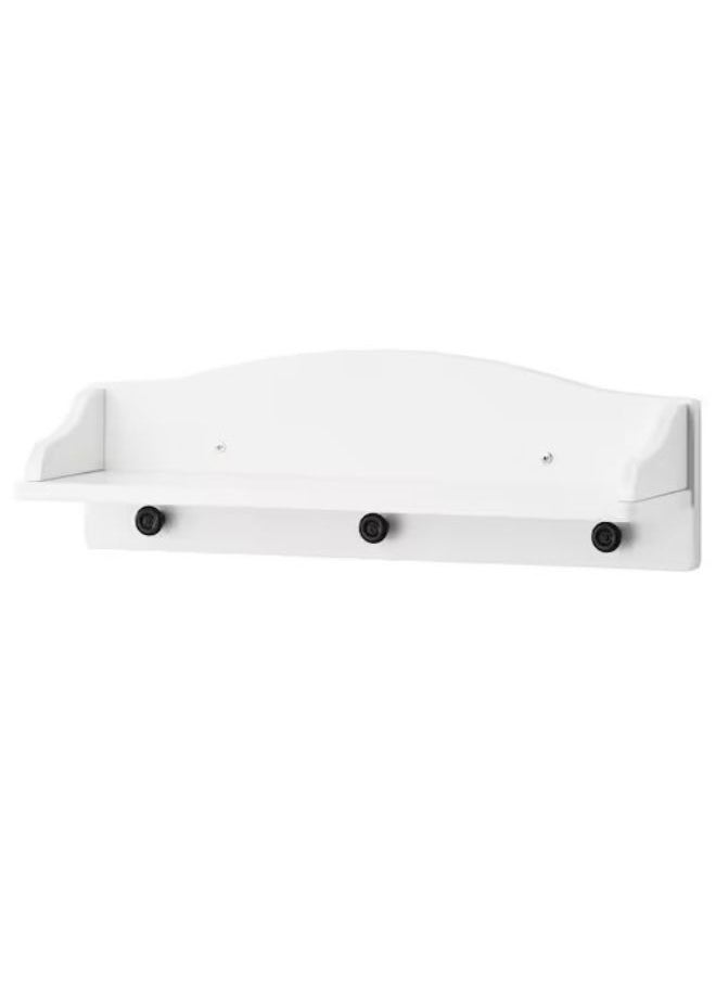 SOLGUL Wall Shelf White 60 x 19Cm  - Image 1