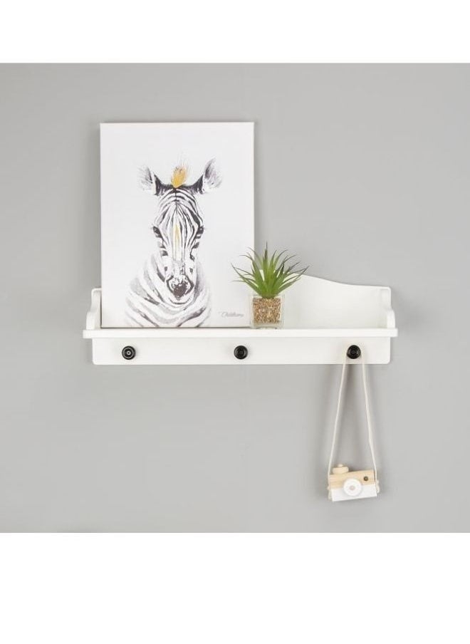 SOLGUL Wall Shelf White 60 x 19Cm  - Image 3
