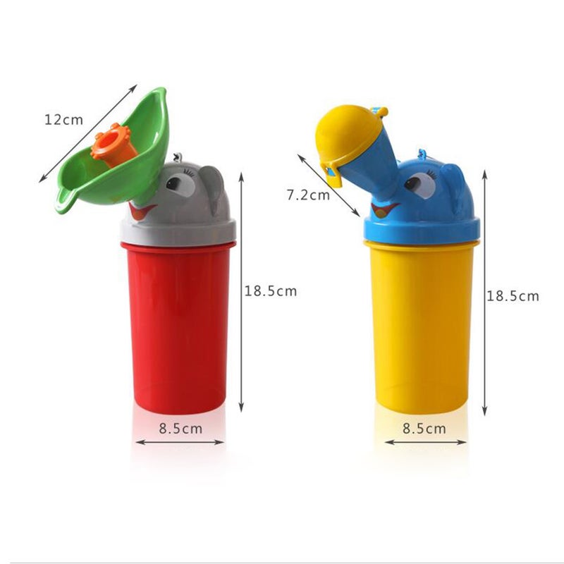 2pcs Children Portable Urinal Toddler Kid Baby Emergency Toilet for Outdoor Car Travel (Red Girl Pattern) - Image 5