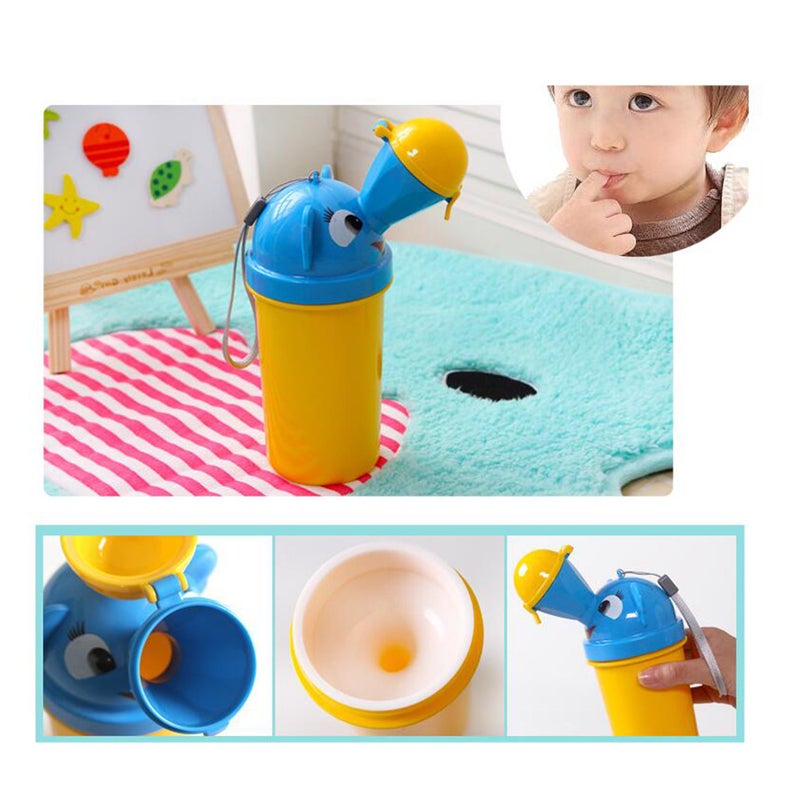 2pcs Children Portable Urinal Toddler Kid Baby Emergency Toilet for Outdoor Car Travel (Red Girl Pattern) - Image 3