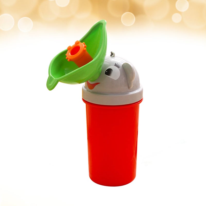 2pcs Children Portable Urinal Toddler Kid Baby Emergency Toilet for Outdoor Car Travel (Red Girl Pattern) - Image 4