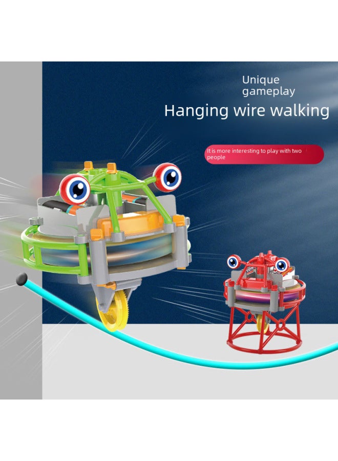 Educational Toy - Diy Electric Motorcycle Kit For Kids - Build Your Own Motorcycle Model Stem Learning Experience-Color:Tumbler Single Wheel Balance Car [red] + Ordinary Battery  - Image 2