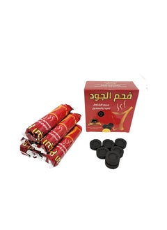 aljood coal Al-Joud Charcoal 80 flammable tablets 