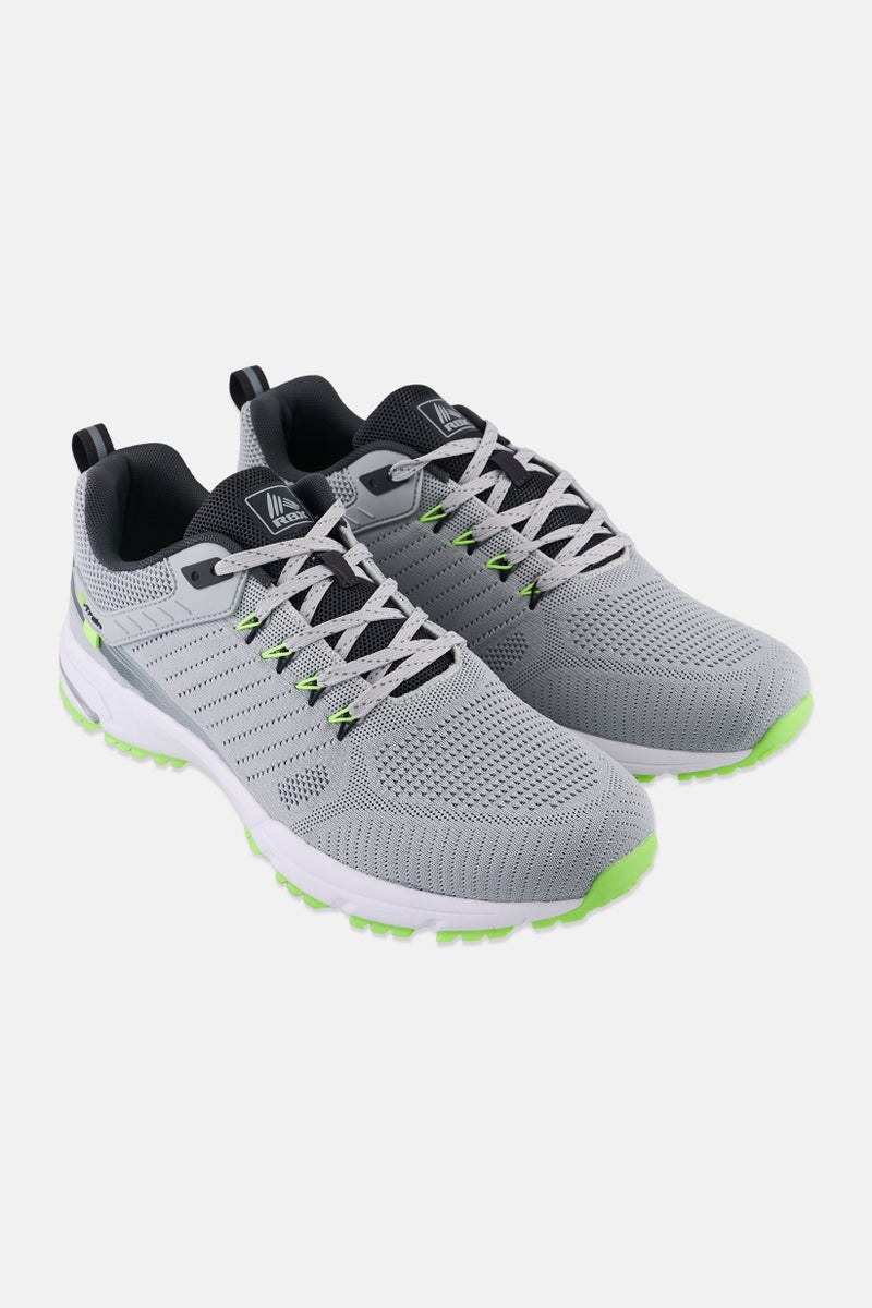 RBX Men Lace Up Outdoor Shoes, Grey - Image 1