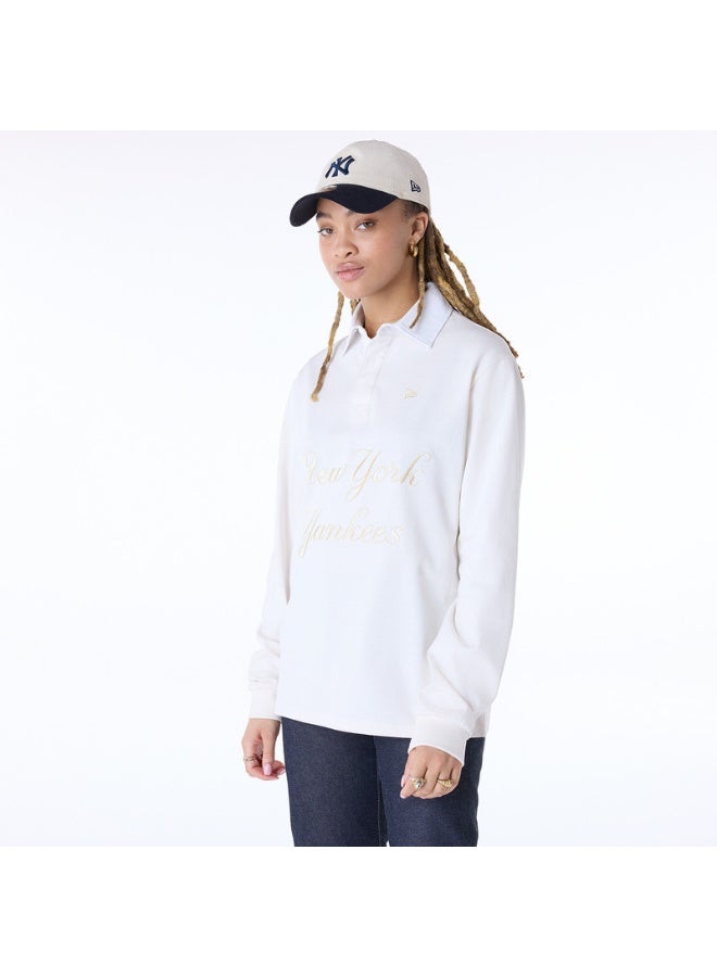 NEW ERA MLB SCRIPT RUGBY SHIRT NEYYAN  OFW - Image 1