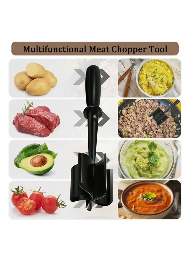 Y&D - 1 Piece Burger Chopper Meat Slicer and Rotary Peeler Set - Image 1
