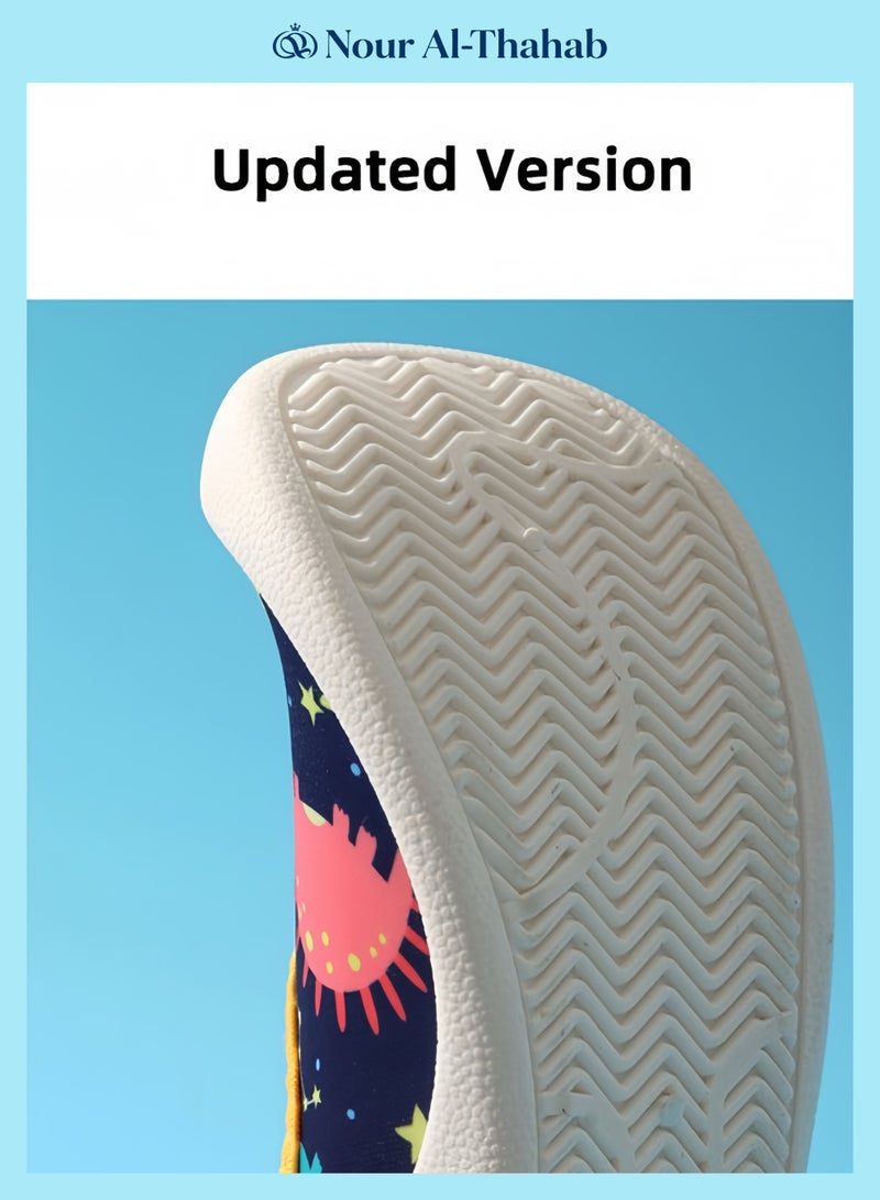 Nour Al-Thahab Beach shoes, children's wading shoes, men's and women's anti-slip soft soles, baby snorkeling and beach-hunting shoes, swimming, water park rafting shoes - Image 3
