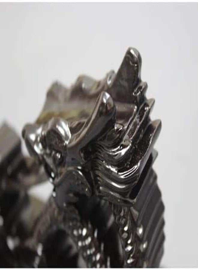 CNLQ Resin Black Dragon Samurai Sword Katana Wakizashi Tanto Holder Stand Display (Black Dragon) - Image 5