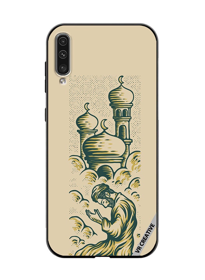VR CREATIVE Protective Case Cover For Samsung Galaxy A70/A70s Prayer Design Multicolour - Image 1