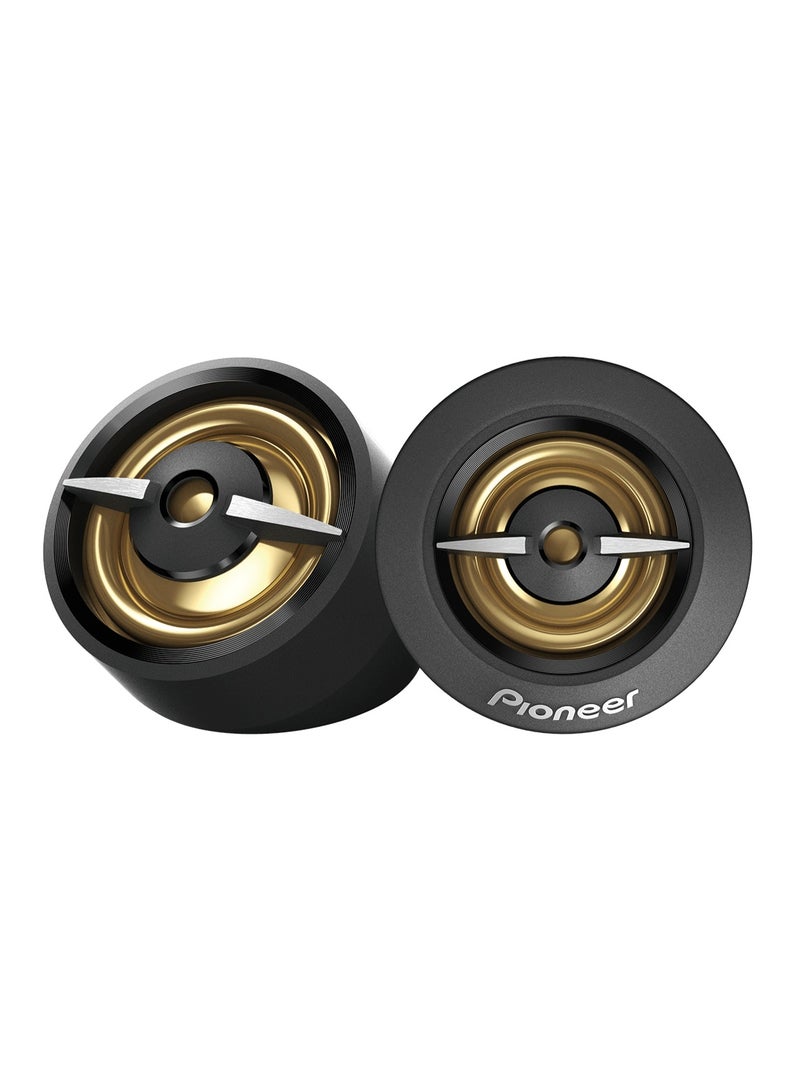 Pioneer TS-A301TW Car Tweeter 3.5cm – 450W Max – Pair W Tweeter (High Frequency Amplifier) ​​20mm - Class A Max Power 450W / Effective Power (RMS) 100W - Image 1