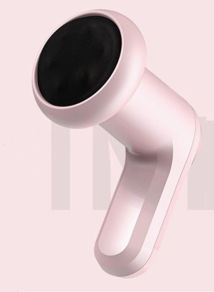 إسكدنيا جهاز تدليك كهربائي للعمود الفقري العنقي والخصر والظهر والساقين، جهاز تدليك محمول باليد، جهاز متعدد الوظائف لحرق الدهون في الجسم بالكامل، طراز منزلي بشحن لاسلكي، وردي خيالي - Image 2