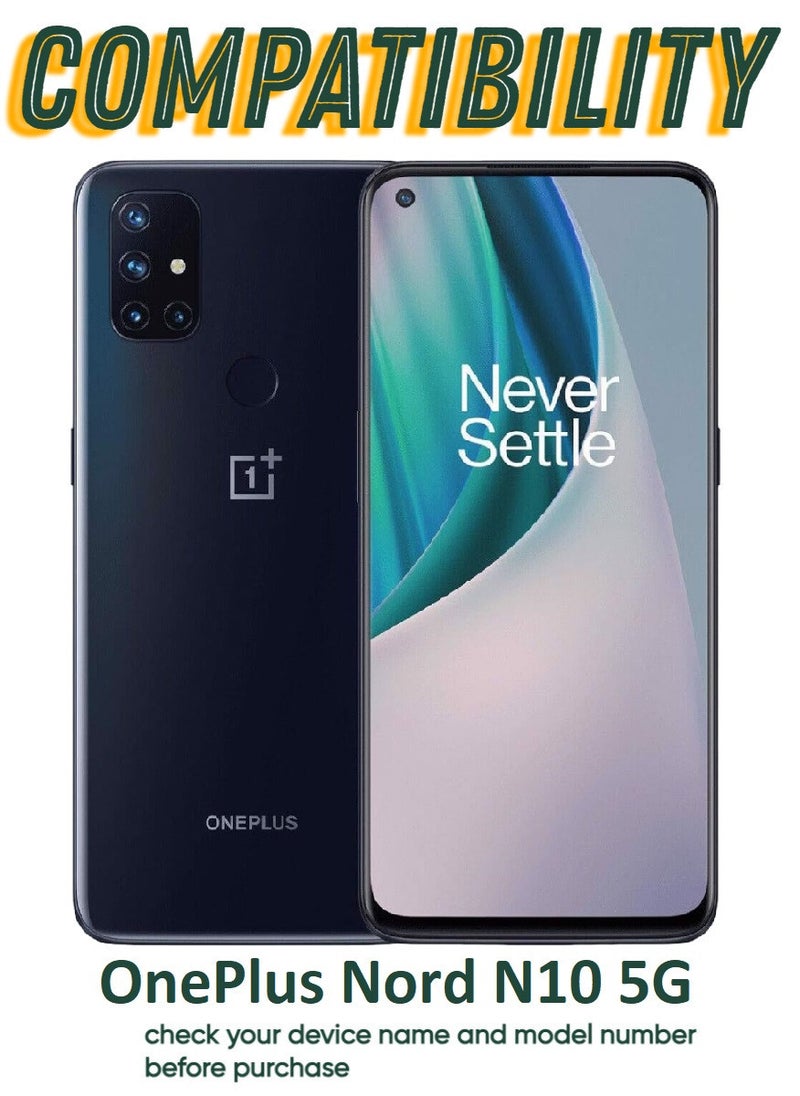 ACLIX 5 Pieces Antistatic ESD Dustproof Premium Quality High Definition Tempered Glass Screen Protector Designed For OnePlus Nord N10 5G - Image 3