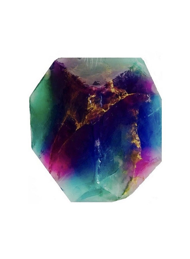 SoapRocks Fluorite SoapRock by TS Pink, 6 oz. Decorative Glycerin Soap, Gemstone, Soap that looks like a Rock, Earth-Friendly Packaging - Image 2