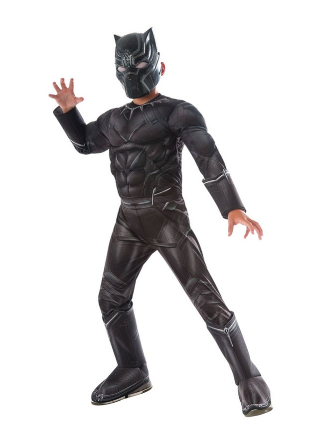 روبيز زي روبيز التنكري Marvel: Avengers Endgame Deluxe Black Panther زي وقناع - Image 1