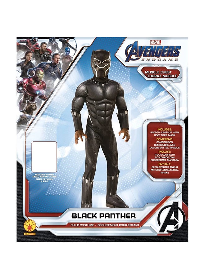 روبيز زي روبيز التنكري Marvel: Avengers Endgame Deluxe Black Panther زي وقناع - Image 2