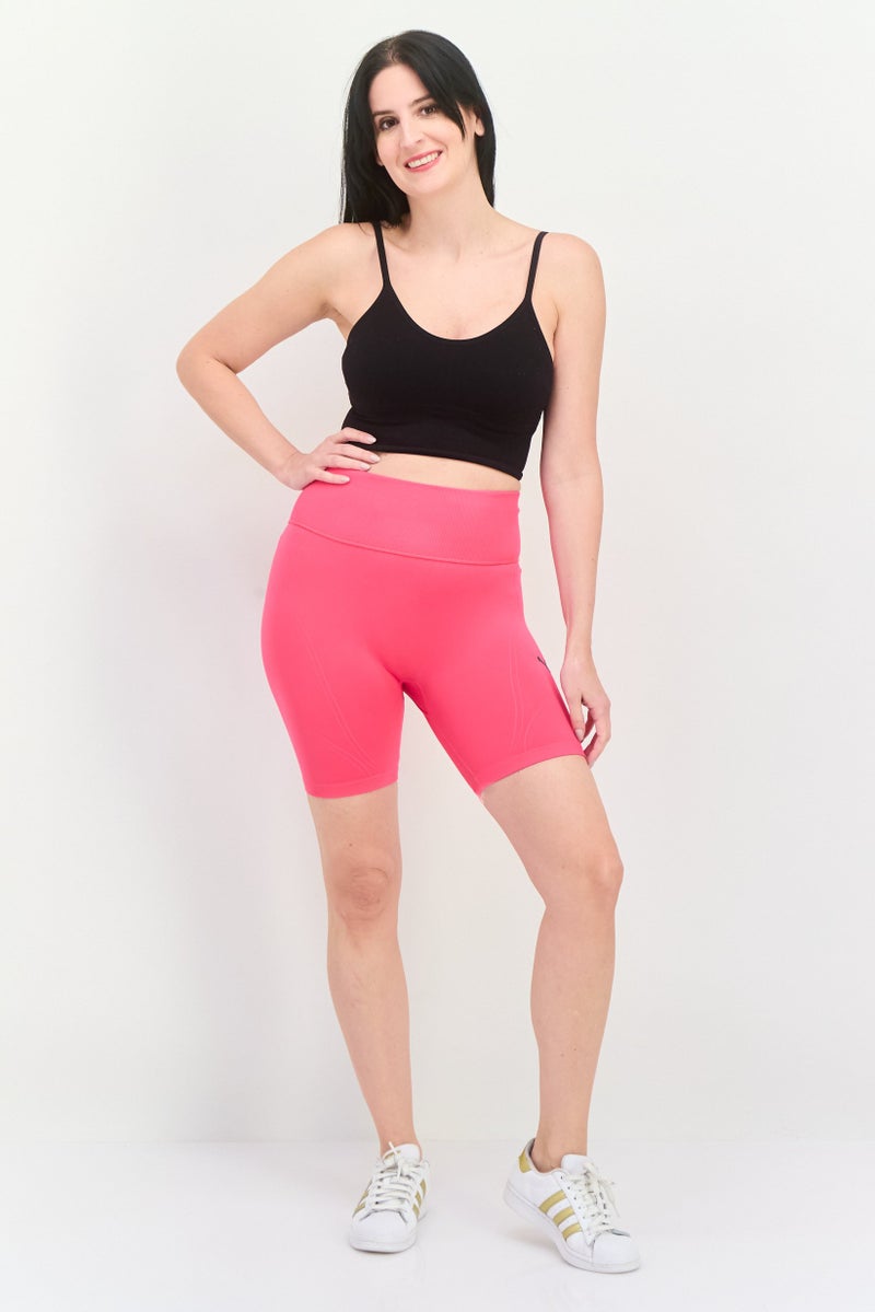PUMA Women Sportswear Fit Training Shorts, Pink - Image 3