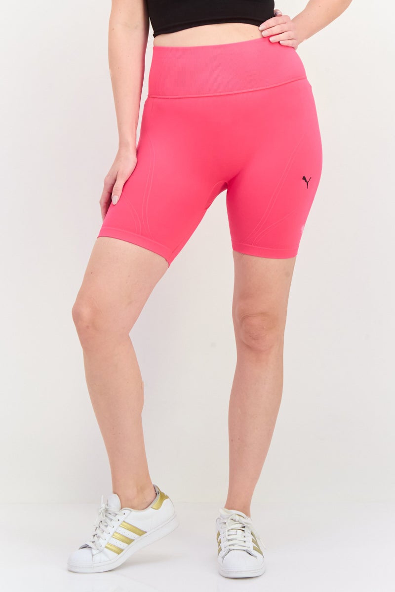 PUMA Women Sportswear Fit Training Shorts, Pink - Image 1