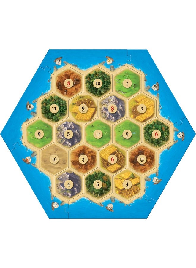 Catan - Catan Board Game (Base Game) Family Board Game Board Game For Adults And Family Adventure Board Game Ages 10+ For 3 To 4 Players Average Playtime 60 Minutes Made By Catan Studio - Image 1