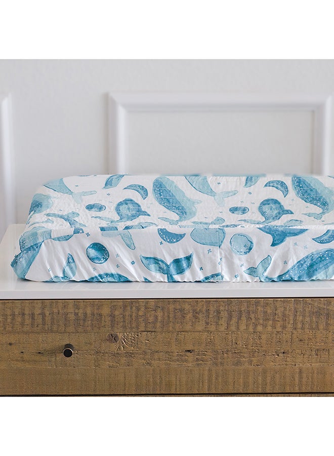 كرين بيبي غطاء مرتبة تغيير كاسبيان مبطن - Image 4