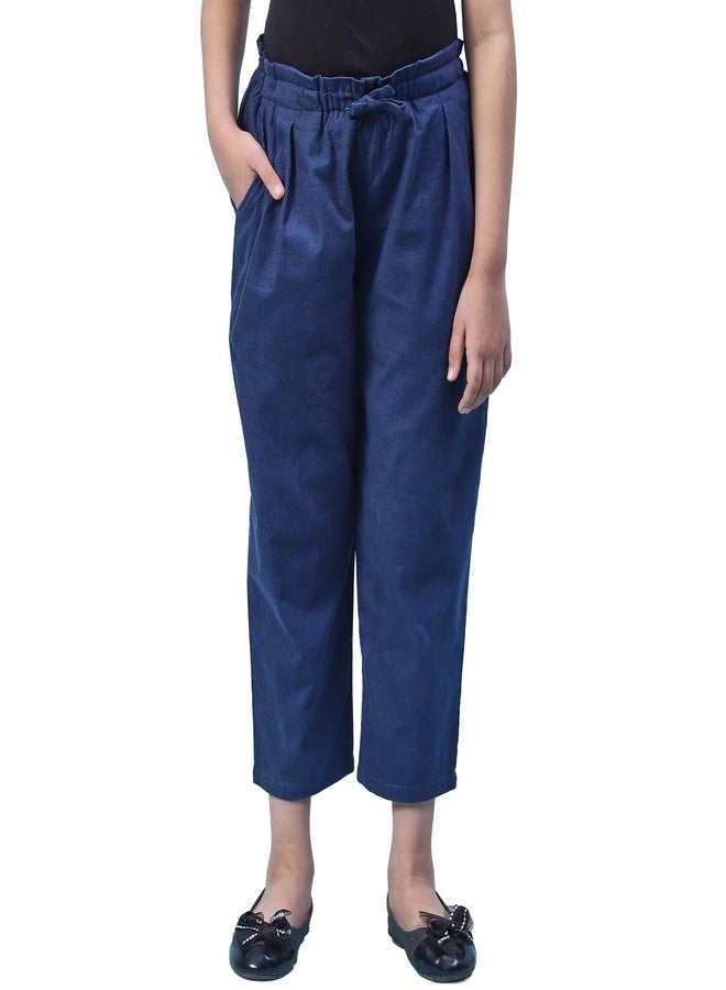 BIBA Girl Solid Straight Kid(KW4723_Blue_7) - Image 1