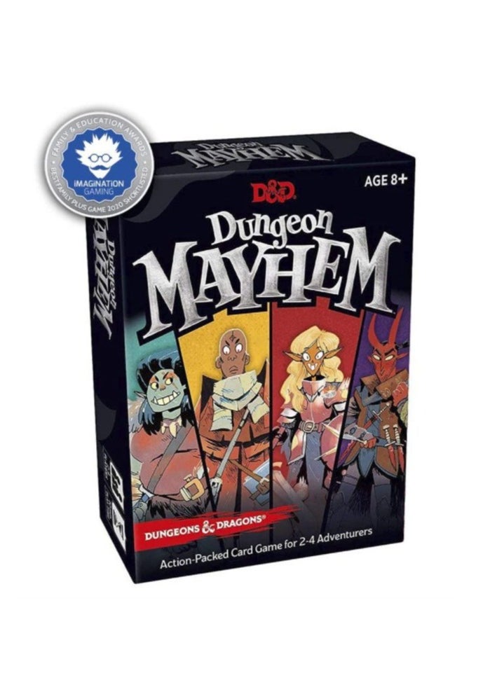 Dungeons & Dragons Card Game Inspired By The Game, Suitable For 2-4 Players, Perfect Game For Friends And Family, And Gaming Gift  - Image 1