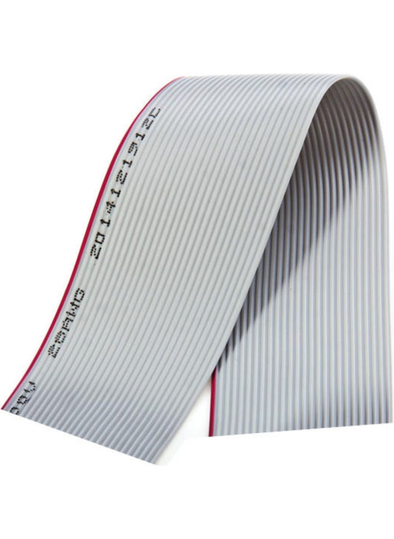 Elektromall - 14 Pin 1.27 mm 28AWG Flat Cable-3 Meters - Image 1